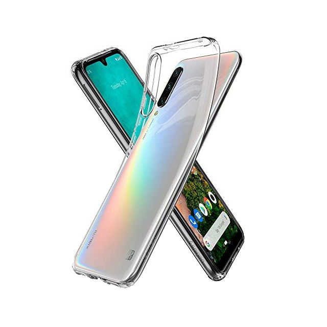 Чехол-капсула SPIGEN для Xiaomi Mi A3 - Liquid Crystal - Кристально-прозрачный - S51CS26398