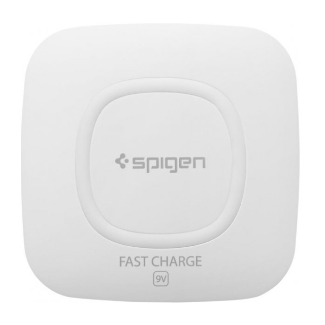Беспроводное зарядное устройство SPIGEN - Essential F305W Wireless FastCharger 9W - Ultra Thin - Белый - 000CH22618