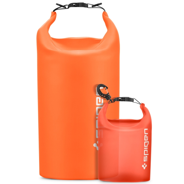 Водонепроницаемая сумка SPIGEN - Aqua Shield WaterProof Dry Bag 20L + 2L A630 - Оранжевый - AMP06025
