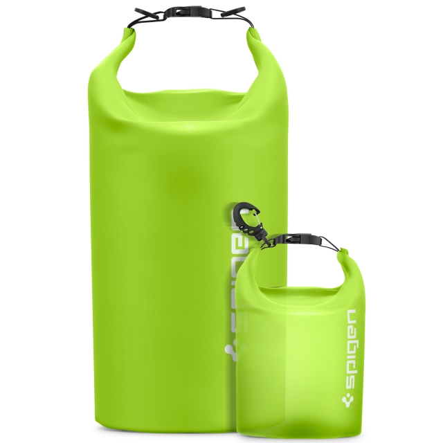 Водонепроницаемая сумка SPIGEN - Aqua Shield WaterProof Dry Bag 20L + 2L A630 - Зеленый - AMP06027