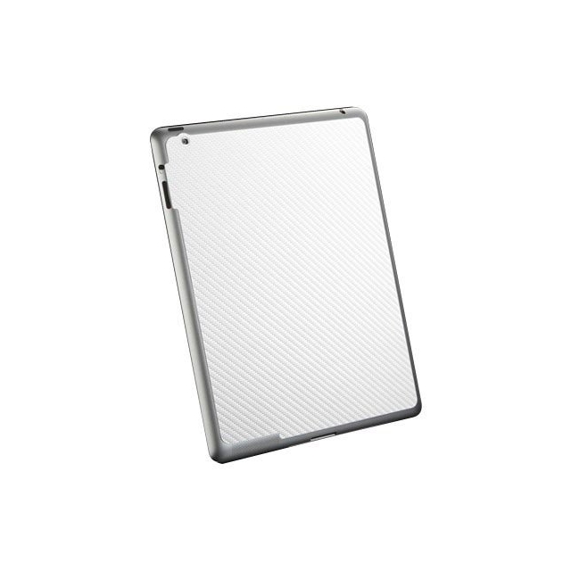 Защитная наклейка SPIGEN для iPad 2 / 3 / 4 - Skin Guard - Белый карбон - SGP08859