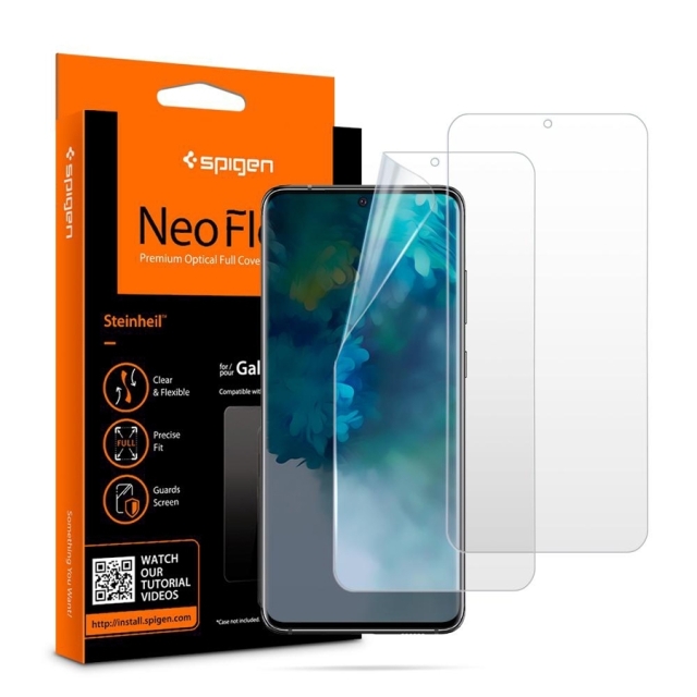 Защитная пленка SPIGEN для Galaxy S20 - Neo Flex HD - Прозрачный - 2 шт - AFL00655