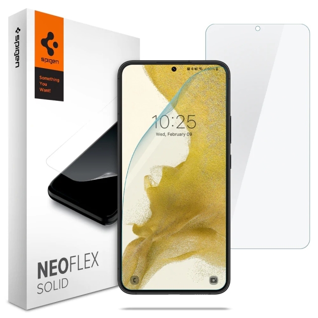 Защитная пленка SPIGEN для Galaxy S22 - Neo Flex Solid - Прозрачный - 1 шт - AFL04150