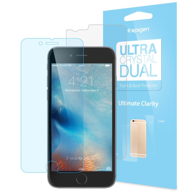 Защитная пленка SPIGEN для iPhone 6s / 6 - Ultra Crystal Dual - SGP11586