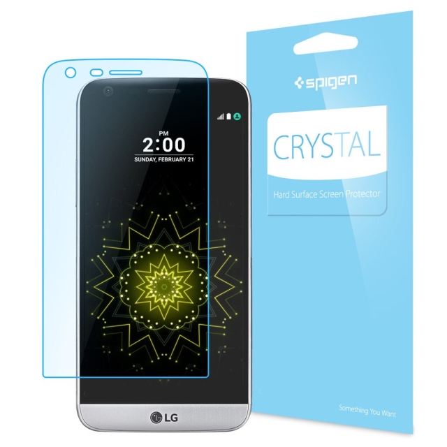 Защитная пленка SPIGEN для LG G5 - Crystal - Глянцевая - A18FL20124