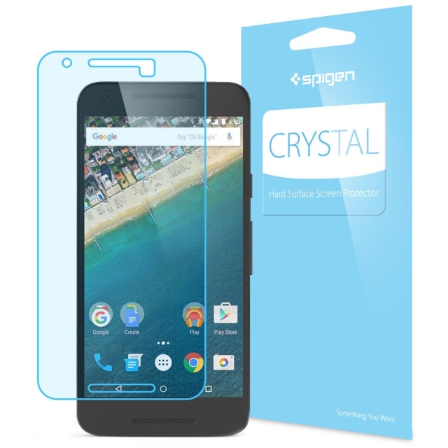 Защитная пленка SPIGEN для Nexus 5X - Crystal - SGP11755