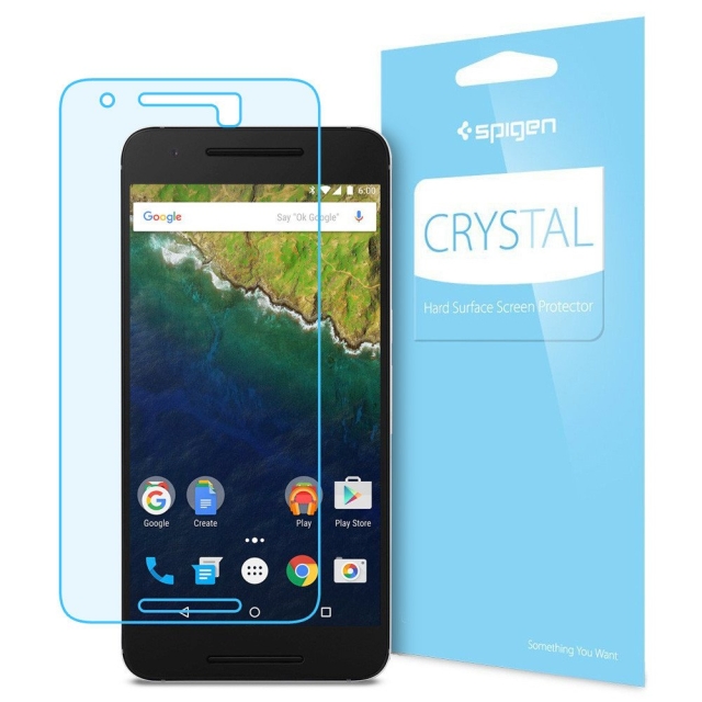 Защитная пленка SPIGEN для Nexus 6P - Crystal - SGP11794