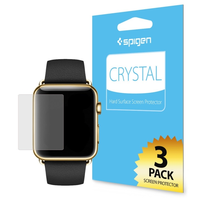 Защитная пленка SPIGEN для Apple Watch (38мм) - Crystal - SGP11482