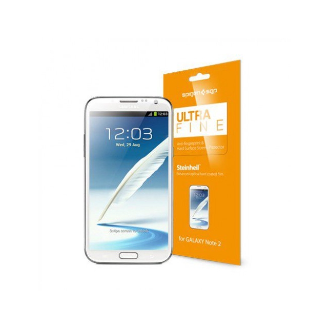 Защитная пленка SPIGEN для Galaxy Note 2 - Steinheil - Ultra Fine - SGP09551