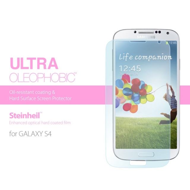 Защитная пленка SPIGEN для Galaxy S4 - Steinheil - Ultra Oleopobic - SGP10197