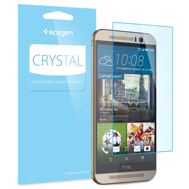 Защитная пленка SPIGEN для HTC One M9 - Crystal - SGP11380