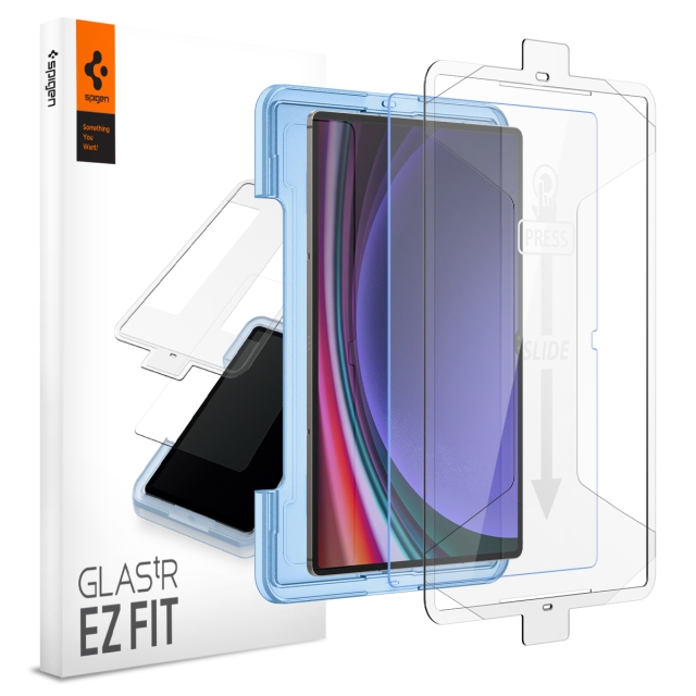 Защитное стекло SPIGEN для Galaxy Tab S9 Ultra - Glass tR EZ Fit - Прозрачный - 1 шт - AGL06998