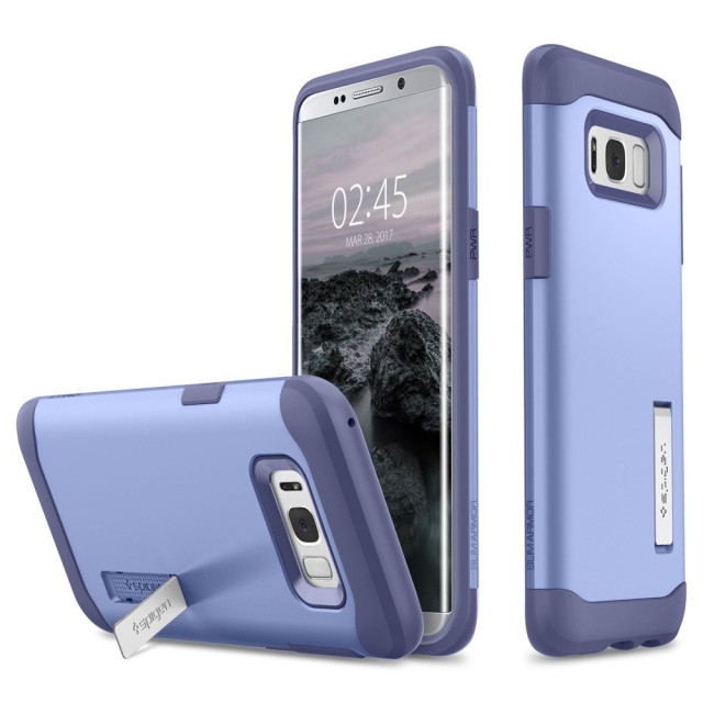 Защитный чехол SPIGEN для Galaxy S8 Plus - Slim Armor - Фиолетовый - 571CS21124