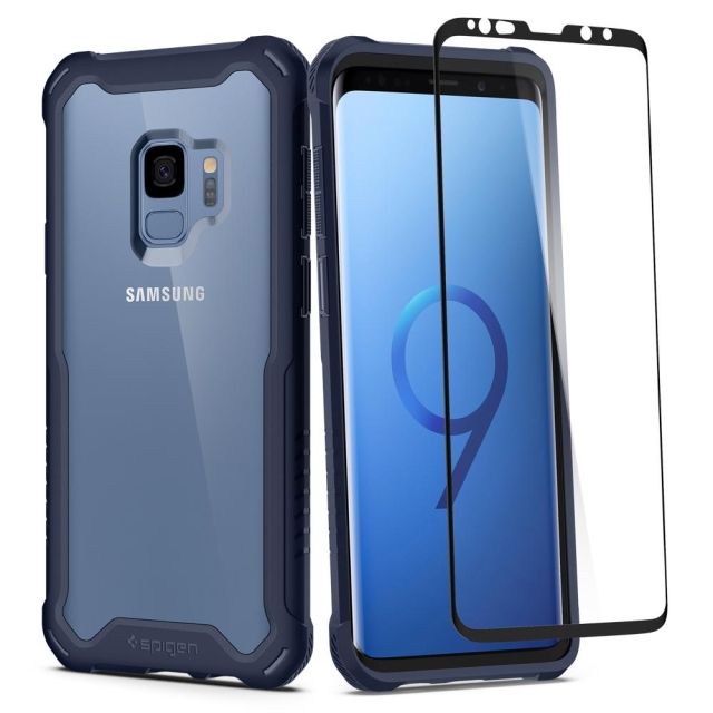 Защитный чехол SPIGEN для Galaxy S9 - Hybrid 360 - Синий - 592CS23041