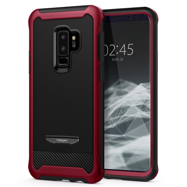 Защитный чехол SPIGEN для Galaxy S9 Plus - Reventon - Красный - 593CS22980