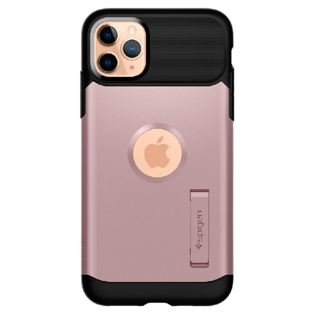 Защитный чехол SPIGEN для iPhone 11 Pro Max - Slim Armor - Розовое золото - 075CS27049