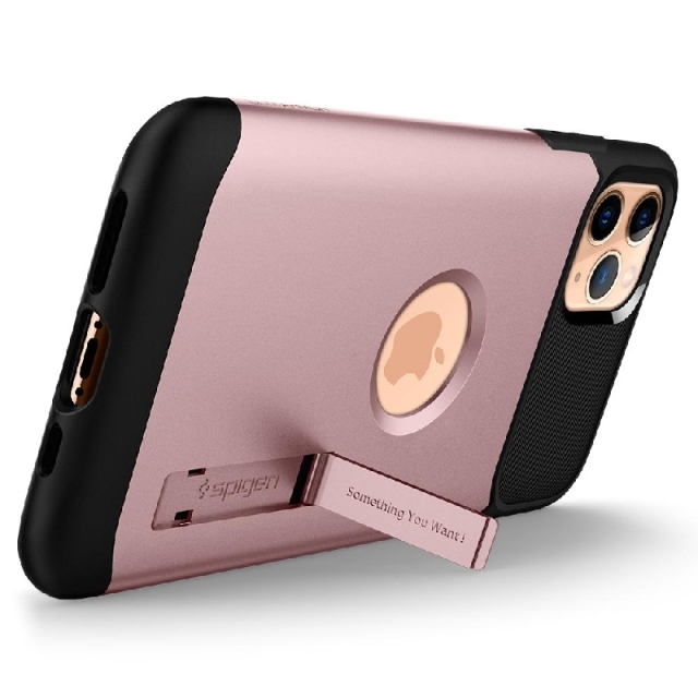 Защитный чехол SPIGEN для iPhone 11 Pro Max - Slim Armor - Розовое золото - 075CS27057