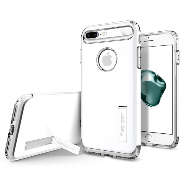 Защитный чехол SPIGEN для iPhone 7 Plus / 8 Plus - Slim Armor - Белый - 043CS21050