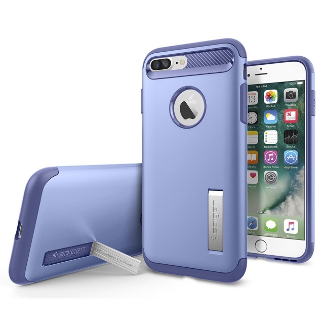 Защитный чехол SPIGEN для iPhone 7 Plus / 8 Plus - Slim Armor - Фиолетовый - 043CS20312