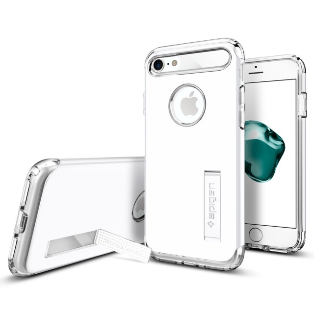 Защитный чехол SPIGEN для iPhone SE (2022/2020)/8/7 - Slim Armor - Белый - 042CS21048