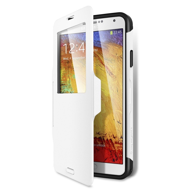 Защитный чехол SPIGEN для Galaxy Note 3 - Slim Armor View - Белый - SGP10683