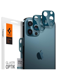 Защитное стекло для камеры SPIGEN для iPhone 12 Pro - Optik Lens Protector - Синевато-серый - 2 шт - AGL02460