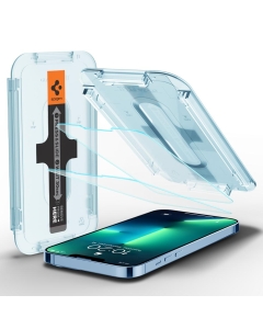 Защитное стекло SPIGEN для iPhone 14 Plus / 13 Pro Max - EZ FIT GLAS.tR SLIM - Прозрачный - 2 шт - AGL03375