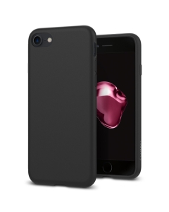 Чехол-капсула SPIGEN для iPhone SE (2022/2020)/8/7 - Liquid Crystal - Черный - 042CS21247