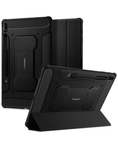 Чехол SPIGEN для Galaxy Tab S8 Plus / S7 Plus - Rugged Armor Pro - Черный - ACS01607