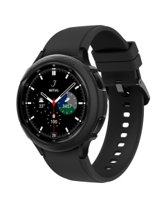 Чехол SPIGEN для Galaxy Watch 4 Classic (42 mm) - Liquid Air - Черный - ACS03141