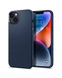 Чехол SPIGEN для iPhone 14 - Liquid Air - Синий - ACS05038