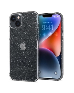 Чехол SPIGEN для iPhone 14 Plus - Liquid Crystal Glitter - Прозрачный кварц - ACS04888