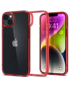 Чехол SPIGEN для iPhone 14 - Ultra Hybrid - Красный - ACS05042