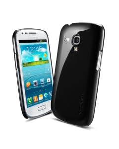 Чехол SPIGEN для Galaxy S3 mini - Ultra Thin Air - Черный - SGP10105