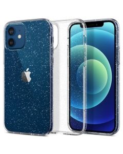 Чехол SPIGEN для iPhone 12 / iPhone 12 Pro - Liquid Crystal Glitter - Прозрачный кварц - ACS01698