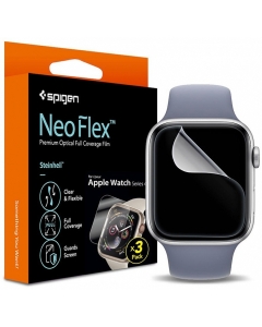 Защитная пленка SPIGEN для Apple Watch 6 / 5 / 4 (40 мм) - Neo Flex - Прозрачный - 3 шт - 061FL25575