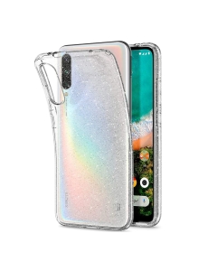 Чехол-капсула SPIGEN для Xiaomi Mi A3 - Liquid Crystal Glitter - Кристально-прозрачный - S51CS26399