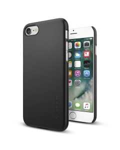Клип-кейс SPIGEN для iPhone SE (2022/2020)/8/7 - Thin Fit - Черный - 042CS20427