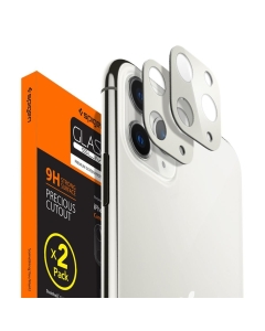 Защитное стекло для камеры SPIGEN для iPhone 11 Pro / 11 Pro Max - Full Cover Camera Lens - Серебристый - AGL00502 - 2 шт