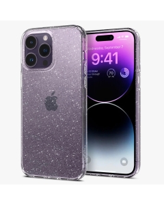 Чехол SPIGEN для iPhone 14 Pro Max - Liquid Crystal Glitter - Прозрачный кварц - ACS04810