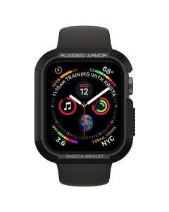 Прочный чехол SPIGEN для Apple Watch 5 / 4 (40мм) - Rugged Armor - Черный - 061CS24480