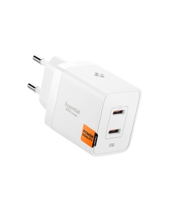 Сетевое зарядное устройство SPIGEN - Essential 47W Wall Charger EE472EU - Белый - ACH08707