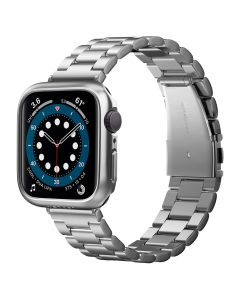 Чехол SPIGEN для Apple Watch (44 mm) - Thin Fit - Серебристый - ACS02957
