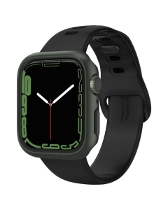 Чехол SPIGEN для Apple Watch (45 mm) - Thin Fit - Темно-зеленый - ACS04175