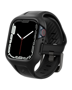Чехол с ремешком SPIGEN для Apple Watch (41 mm) - Liquid Air Pro - Черный - ACS04190