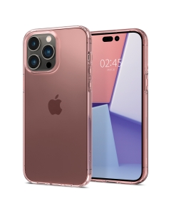 Чехол SPIGEN для iPhone 14 Pro Max - Crystal Flex - Прозрачный/Розовый - ACS04638