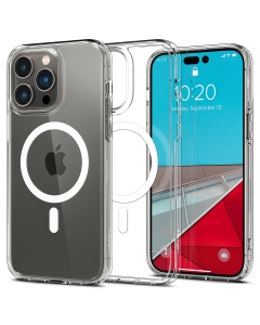 Чехол SPIGEN для iPhone 14 Pro - Crystal Hybrid (MagFit) - Белый - ACS04670
