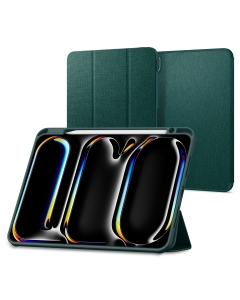 Чехол-подставка SPIGEN для iPad Pro 11 (2024) - Urban Fit - Зеленый - ACS07759