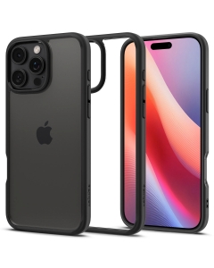 Чехол SPIGEN для iPhone 16 Pro Max - Crystal Hybrid - Черный Матовый - ACS08031