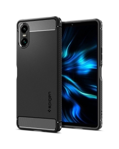 Чехол SPIGEN для Sony Xperia 10 VI - Rugged Armor - Черный - ACS08298